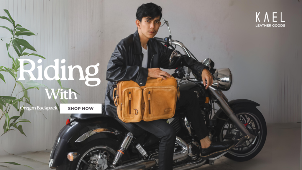 5 Tas Ransel Kulit Terbaik untuk Pengendara Sepeda Motor - Kael Leather Goods