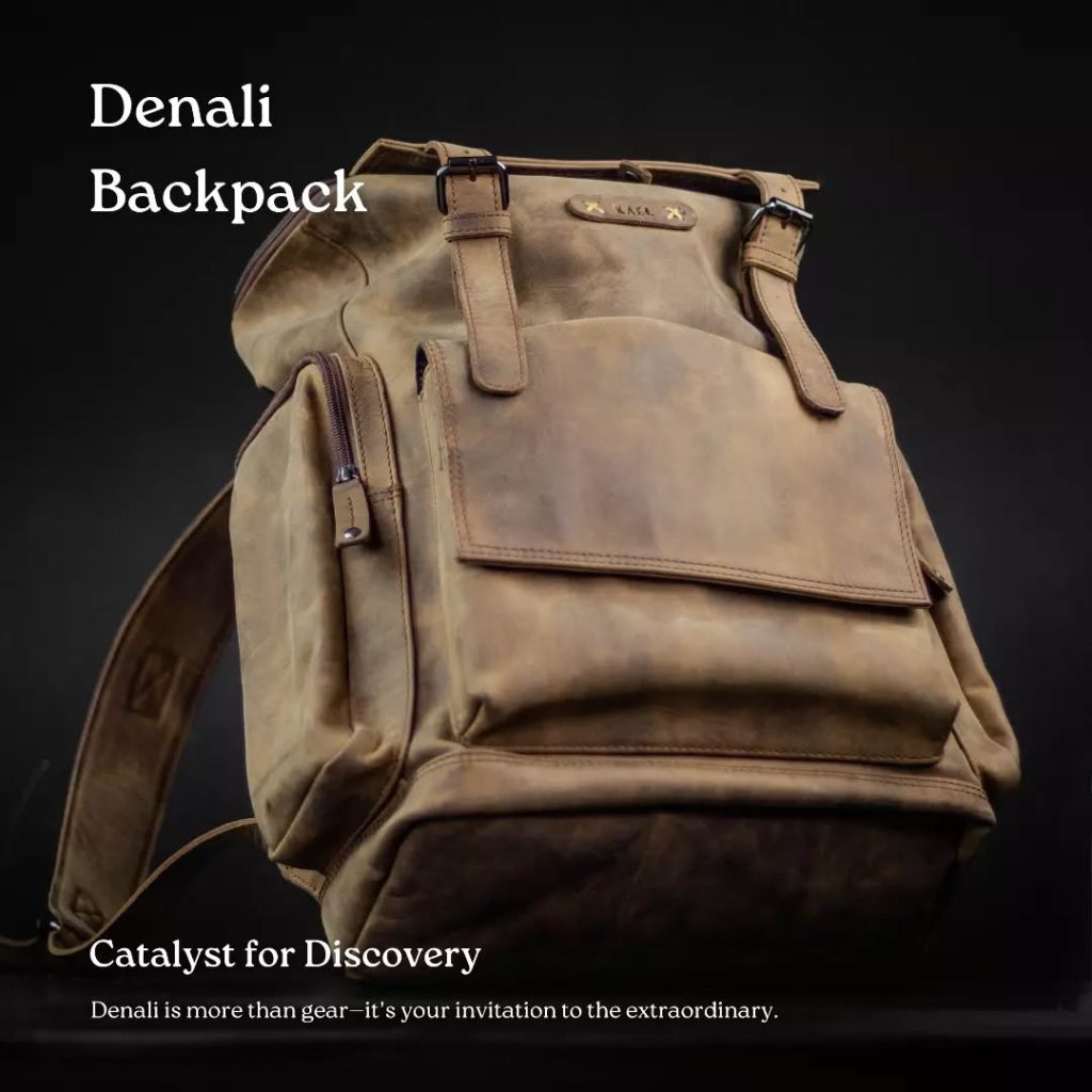 Ransel Kulit Backpack Denali dari Kael Leather Goods