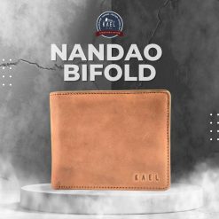 Dompet Kulit Sapi Asli Kael Nandao Bifold Series