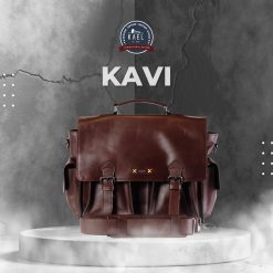 Kael Leather - Leather Messenger Bag - Kavi Series