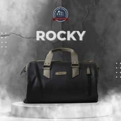 Kael Leather - Leather Duffle Bag - Rocky Series