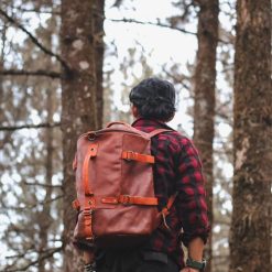Alternative view of Kael Leather Goods Leather Duffle Bag Hunter Series