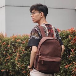 Alternative view of Kael Leather Goods Leather Backpack Whitney Series
