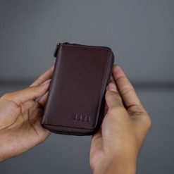 Alternative view of Kael Leather Goods Leather Keychain Jasper Zipper Series