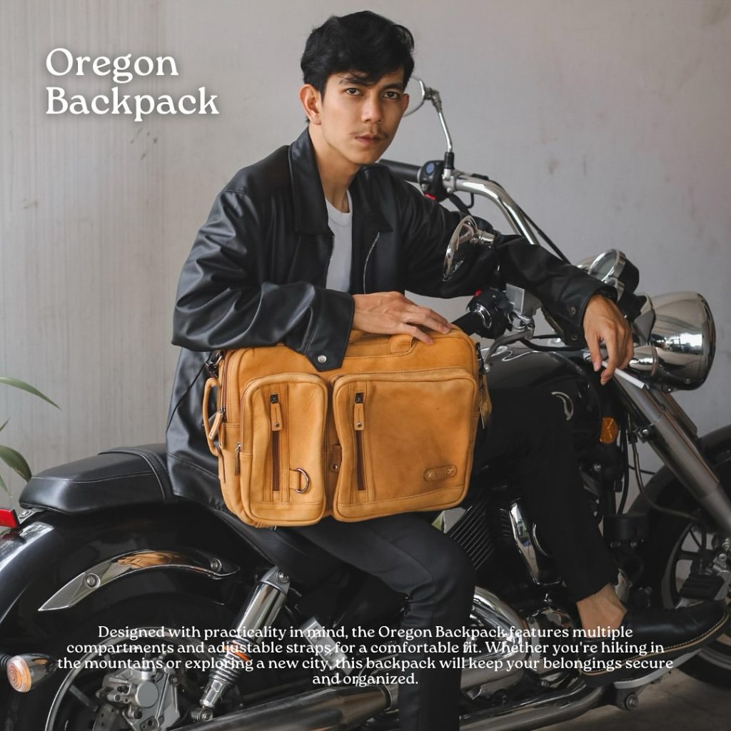Oregon Backpack - Kael Leather Goods