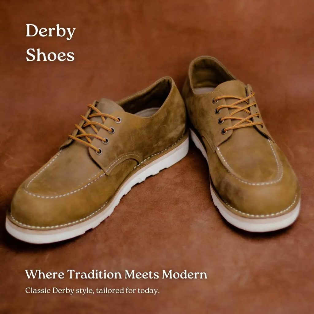 Derby Shoes dari Kael Leather Goods - Kael Leather Goods