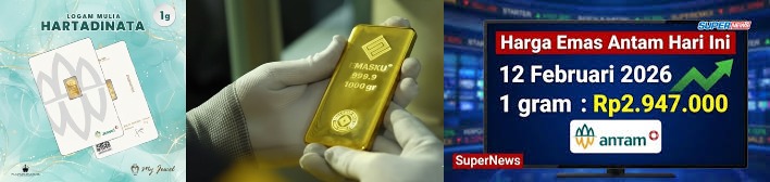 Harga Logam Mulia Hartadinata Terbaru