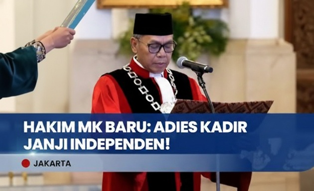 Ketua MK Menegaskan Prinsip Independensi Hakim