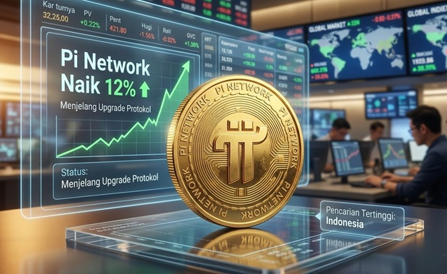 Pi Network Naik 12% Menjelang Upgrade Protokol