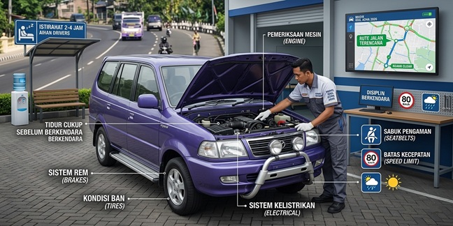 Persiapan Kendaraan Pribadi Jadi Faktor Penting