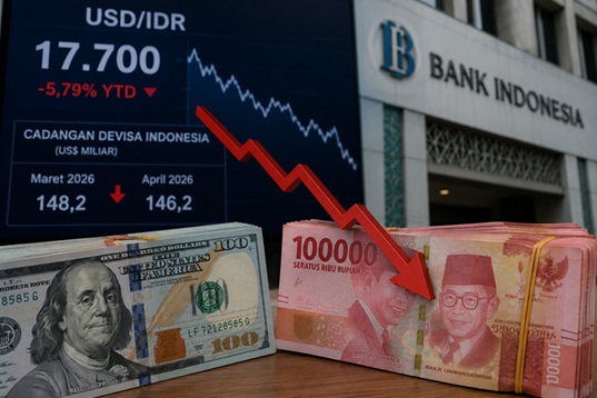 Pelemahan Rupiah Dorong Kenaikan BI Rate