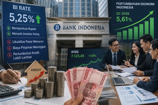 Dampak BI Rate 5,25% bagi Investor