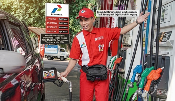 Harga BBM Pertamina Masih Stabil hingga Akhir Mei 2026
