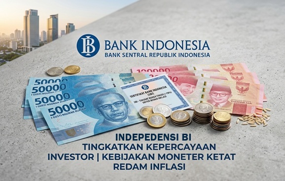 Independensi BI Tingkatkan Kepercayaan Investor
