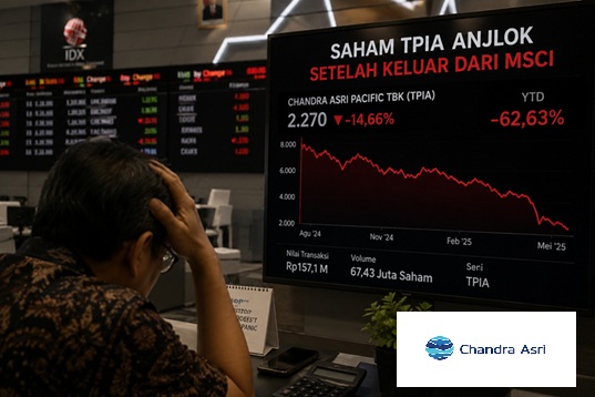 Saham TPIA Anjlok Setelah Keluar dari MSCI