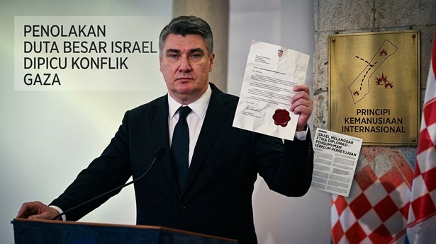 Penolakan Duta Besar Israel Dipicu Konflik Gaza