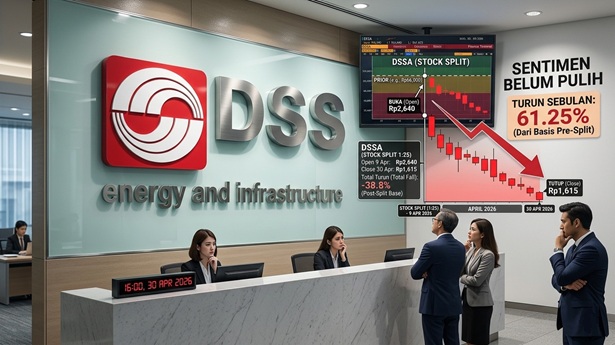 Stock Split DSSA Belum Pulihkan Sentimen