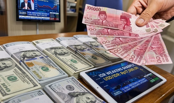 USD IDR Tembus Rp17.500 Akibat Tekanan Global