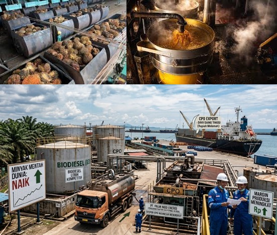 Harga CPO Naik Didorong Biodiesel Global