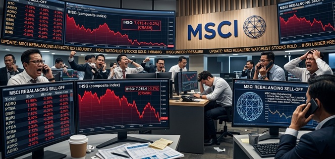 Rebalancing MSCI Tekan IHSG