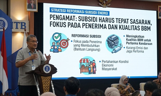 Pengamat Nilai Subsidi Harus Tepat Sasaran (Guru Besar Institut Teknologi Bandung (ITB), Tri Yuswidjajanto Zaenuri,)