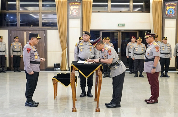 Kapolri Pimpin Sertijab Pejabat Utama Polri