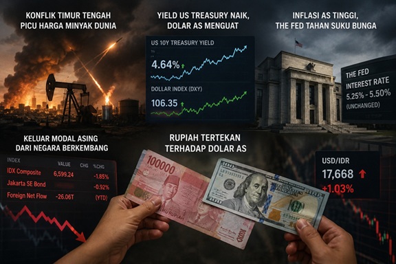 Faktor Global Menekan Nilai Tukar Rupiah