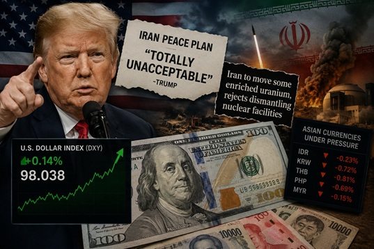 Dolar AS Menguat karena Konflik Geopolitik