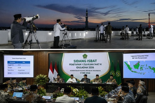 Sidang Isbat Iduladha 2026 Gunakan Hisab dan Rukyat