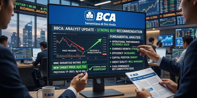 BBCA Tetap Direkomendasikan Beli oleh Analis