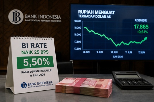 Kenaikan BI Rate Jadi Titik Balik Penguatan Rupiah
