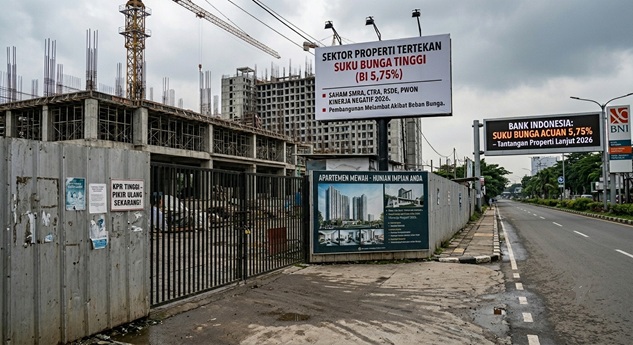Sektor Properti Masih Tertekan oleh Suku Bunga Tinggi