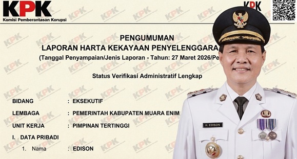 Profil dan Kekayaan Edison Sebelum Menjadi Bupati