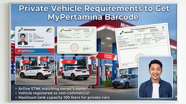 Ketentuan Kendaraan Pribadi untuk Mendapat Barcode