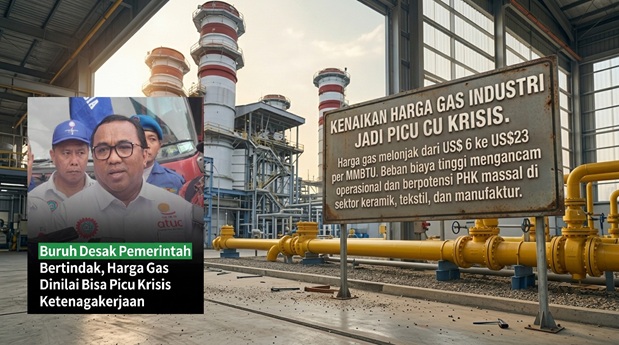 Kenaikan Harga Gas Industri Jadi Pemicu Krisis