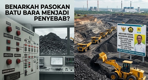 Benarkah Pasokan Batu Bara Menjadi Penyebab?