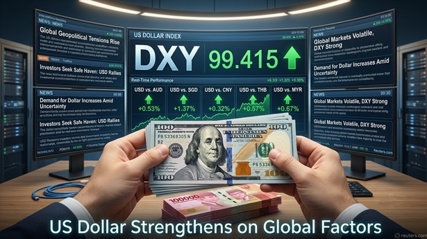 Dolar AS Menguat karena Faktor Global