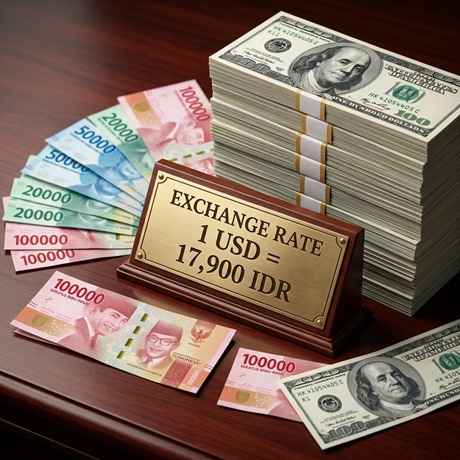 Rupiah Indonesia Kembali Tertekan di Awal Perdagangan