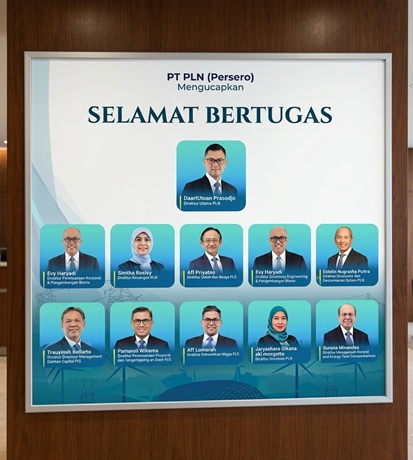 Daftar Lengkap Jajaran Direksi PLN Terbaru