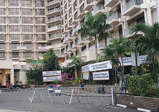 Eksekusi Lahan di Kawasan GBK Diwarnai Kericuhan
