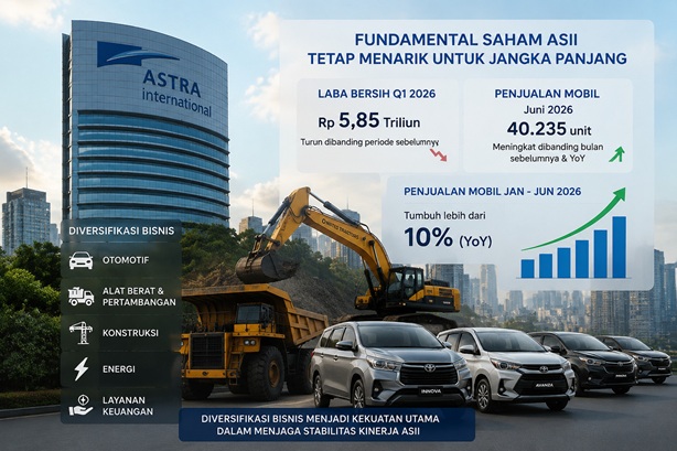 Fundamental Saham ASII Tetap Menarik untuk Jangka Panjang