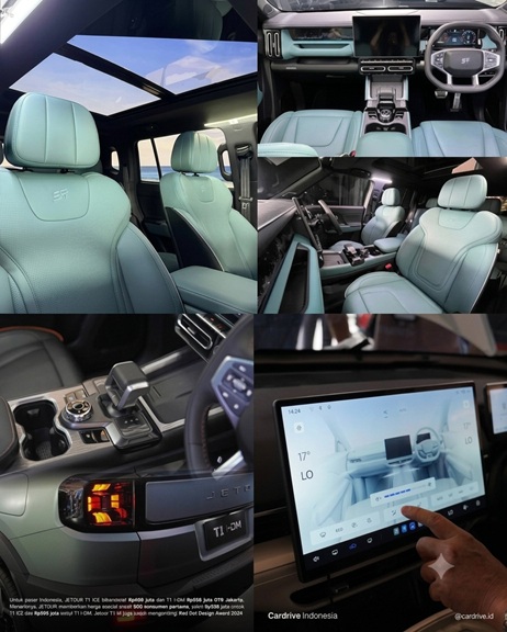 Interior Digital dengan Chip Qualcomm 8155 dan Fitur Premium