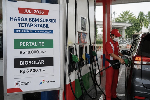 Harga Pertalite dan Biosolar Tetap Stabil pada Juli 2026