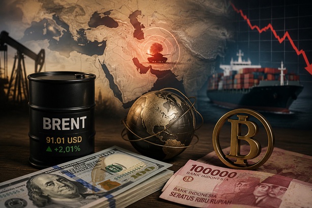 Sentimen Global dan Geopolitik Mempengaruhi Pergerakan Rupiah