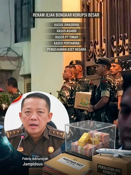 Rekam Jejak Jampidsus Febrie Adriansyah Bongkar Korupsi Besar