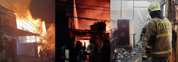Kebakaran Pulomas Tewaskan 2 Kakak Adik di Dalam Kamar