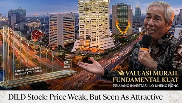 Harga Saham DILD Masih Melemah, Tetapi Dinilai Menarik