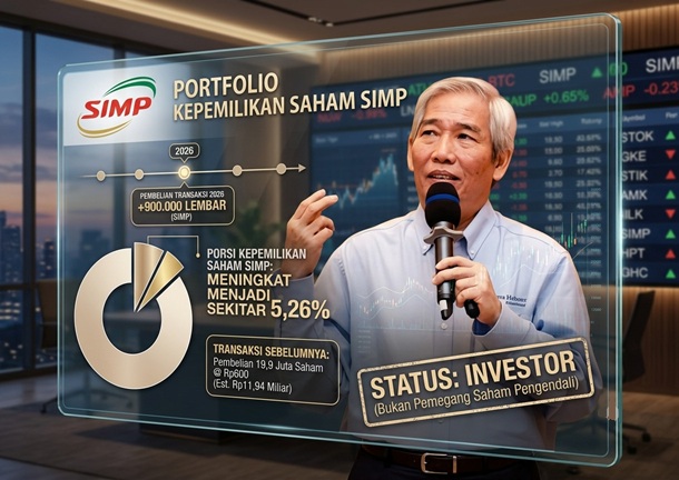 Lo Kheng Hong Perbesar Kepemilikan Saham SIMP