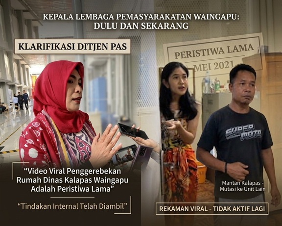 Video Penggerebekan Kalapas Waingapu Disebut Peristiwa Lama