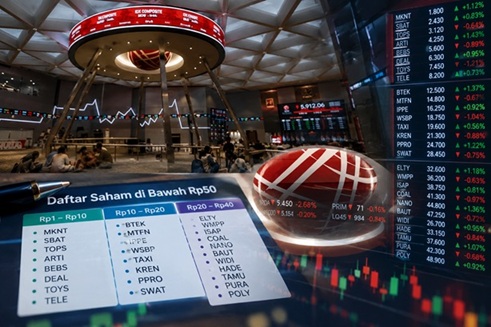 Sejumlah Saham Berada di Bawah Rp50